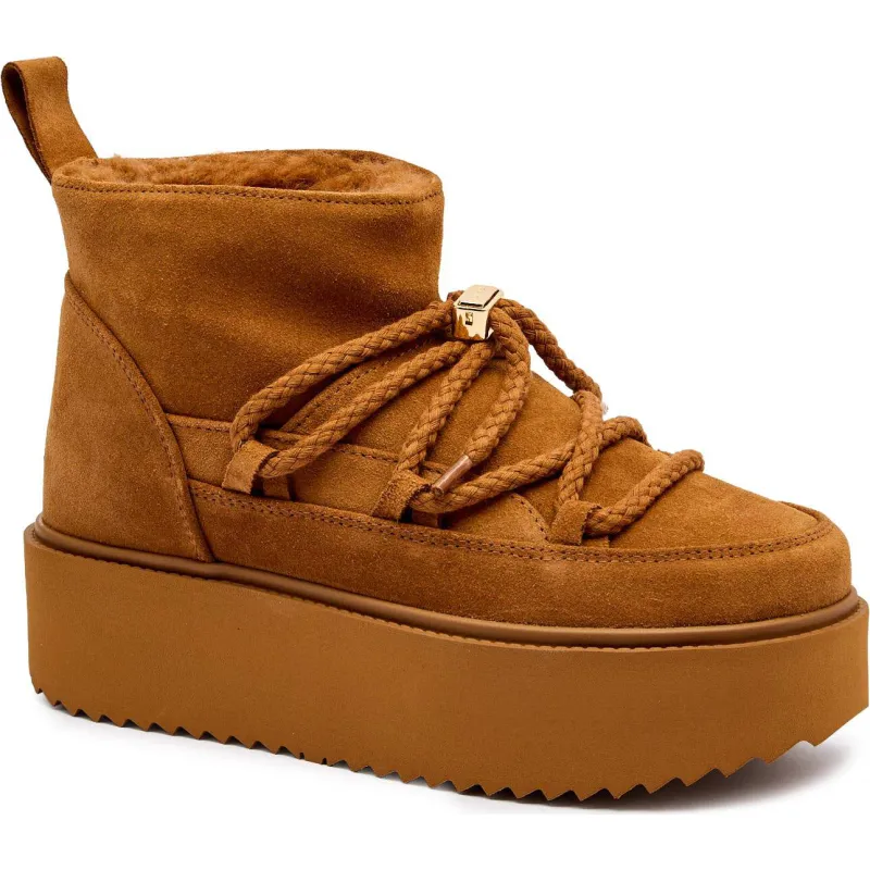 INUIKII Śniegowce CLASSIC LOW PLATFORM | zamsz