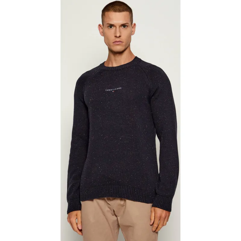 Tommy Jeans Sweter RAGLAN | Slim Fit