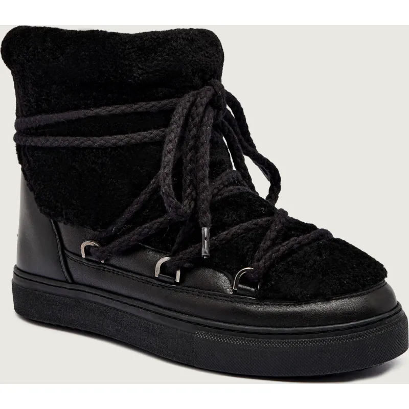 INUIKII Śniegowce CURLY | skóra | shearling