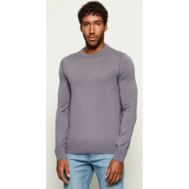 BOSS ORANGE Wełniany sweter Avac_C | Regular Fit