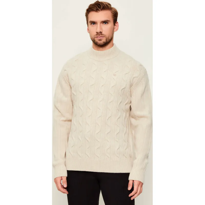 Napapijri Wełniany półgolf D-NINO T 176 | Relaxed fit