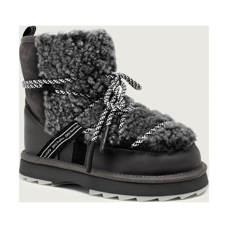 EMU Australia Śniegowce Blurred Teddy | shearling | skóra