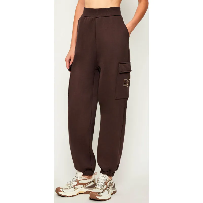 EA7 Spodnie dresowe | Boyfriend fit
