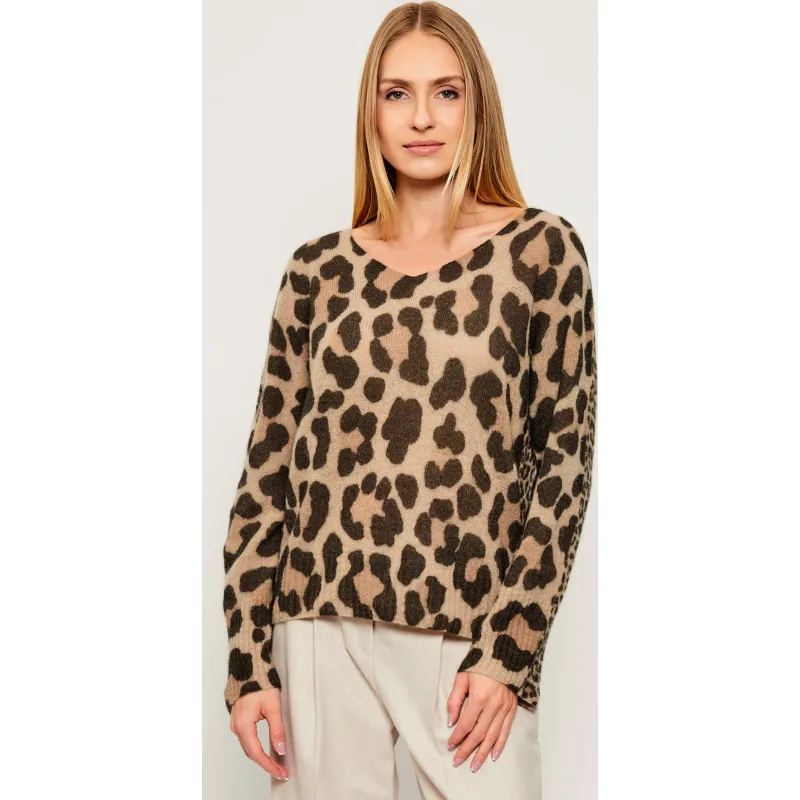 Marc Cain Wełniany sweter Loose fit