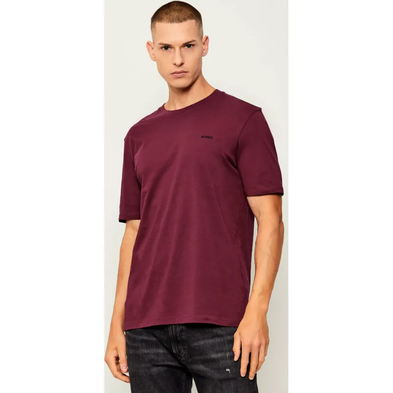 HUGO T-shirt Dero222 Regular Fit