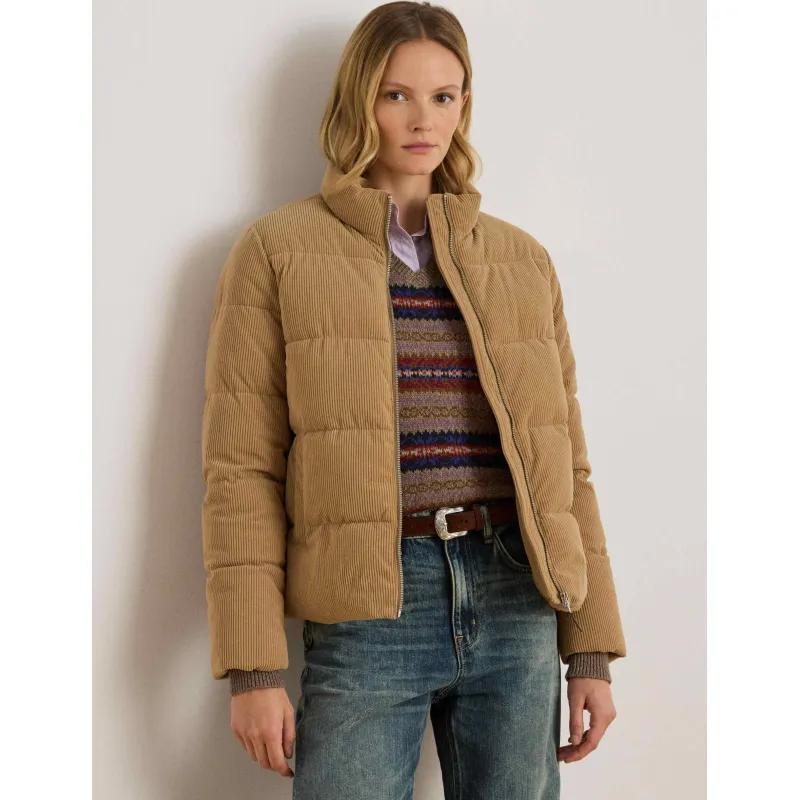 LAUREN RALPH LAUREN Sztruksowa kurtka | Regular Fit