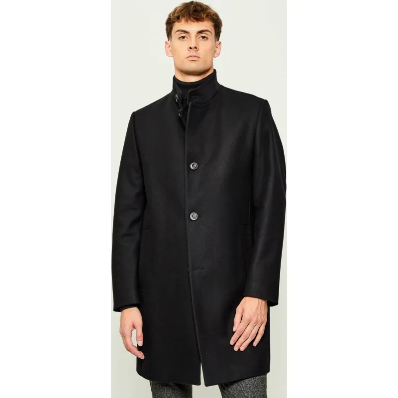 HUGO Wełniany płaszcz Mintrax2541