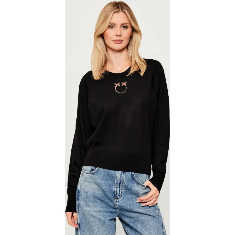 Pinko Wełniany sweter LANZAROTE | Relaxed fit