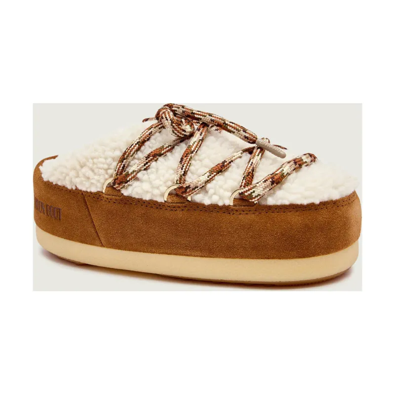 Moon Boot Ocieplane mule EVXzamszz dodatkiem wełny shearling