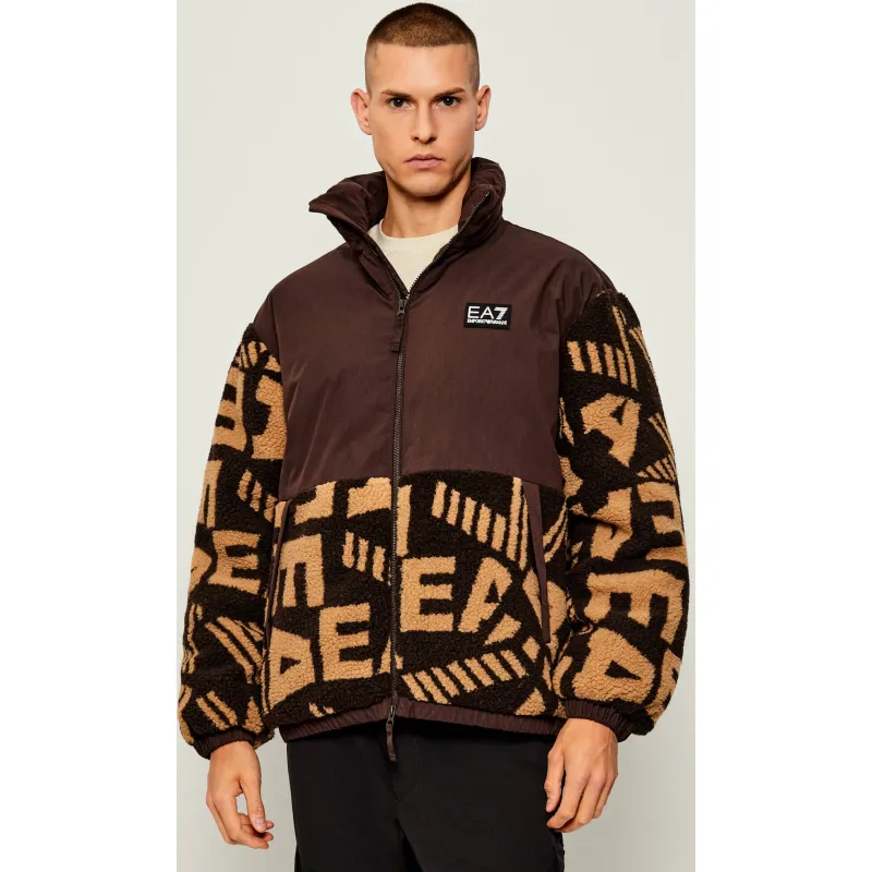 EA7 Polarowa kurtka | Oversize fit