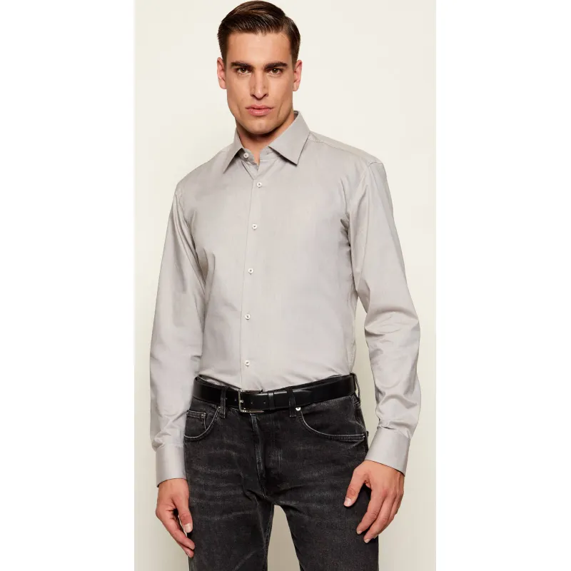 BOSS BLACK Koszula H-HANK-kent-C1-214 Slim Fit easy iron