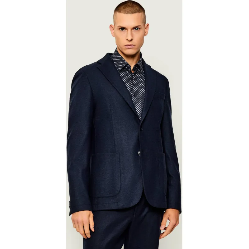 BOSS BLACK Marynarka P-Hanry-J-WG-252 Slim Fit z dodatkiem wełny