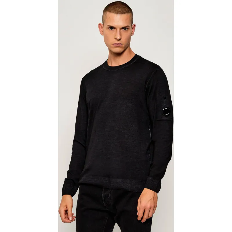 C.P. Company Wełniany sweter | Regular Fit