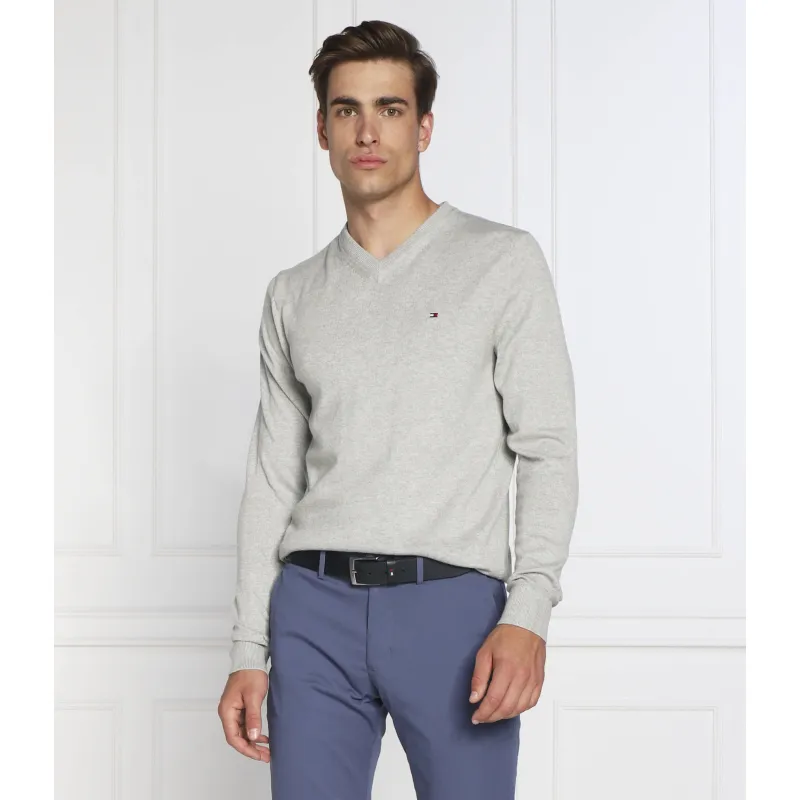 Tommy Hilfiger Sweter | Regular Fit | z dodatkiem kaszmiru