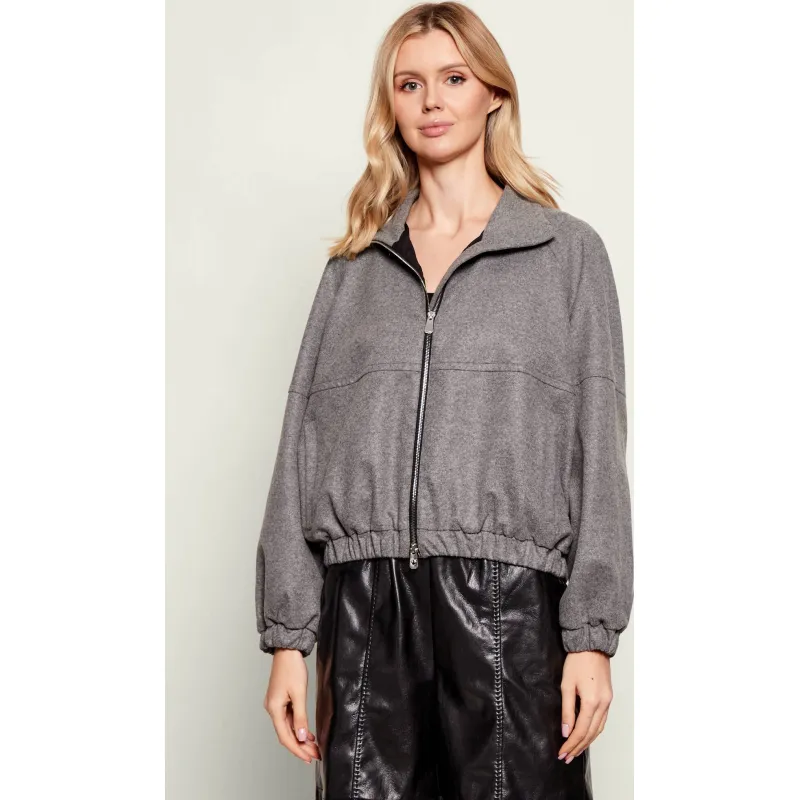 Pinko Kurtka bomber CONSUELO | Relaxed fit | z dodatkiem wełny
