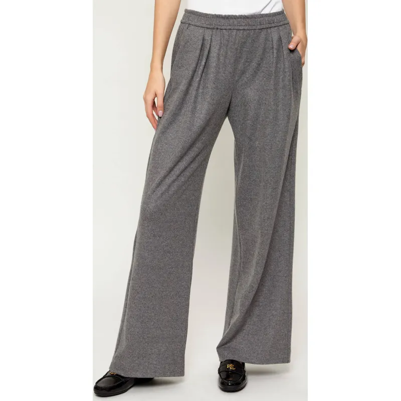 Pinko Spodnie RAMONA | Loose fit | z dodatkiem wełny