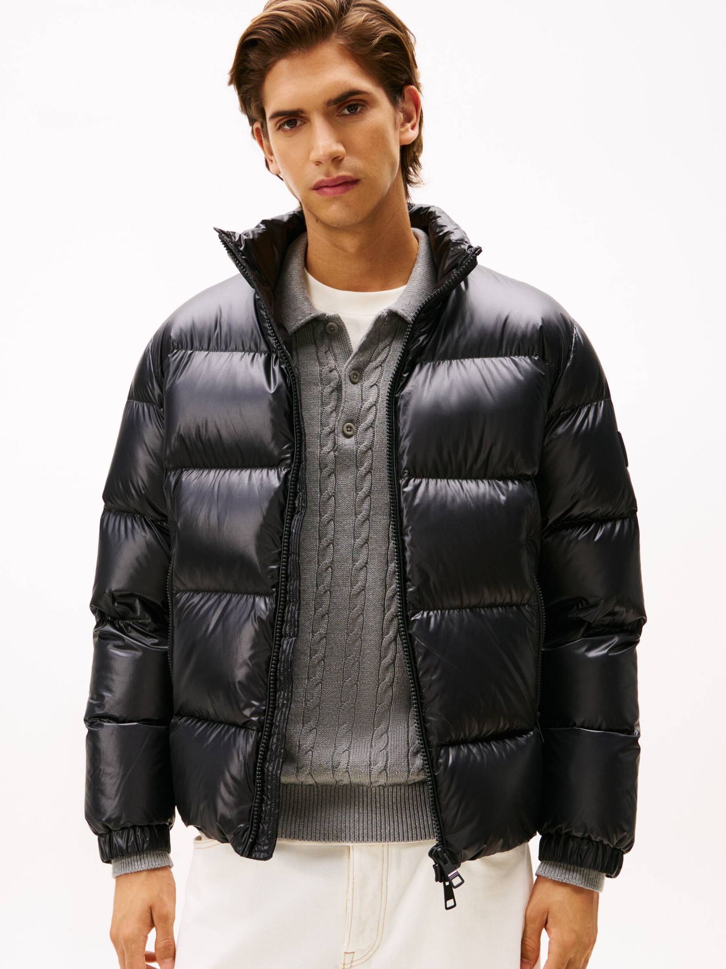 Tommy Hilfiger Puchowa kurtka SHINY Regular Fit
