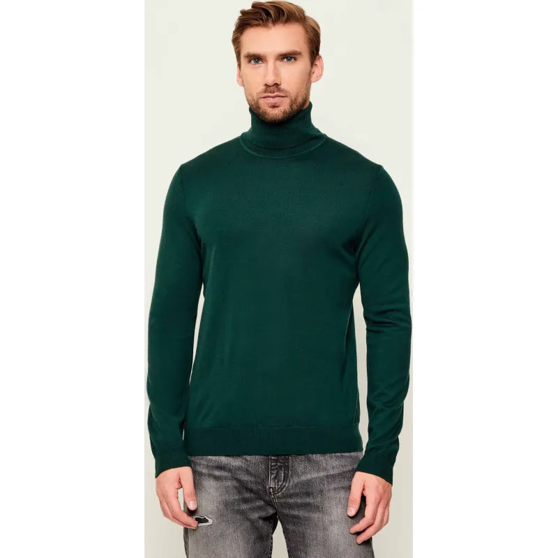 HUGO Wełniany golf San Thomas-M | Regular Fit