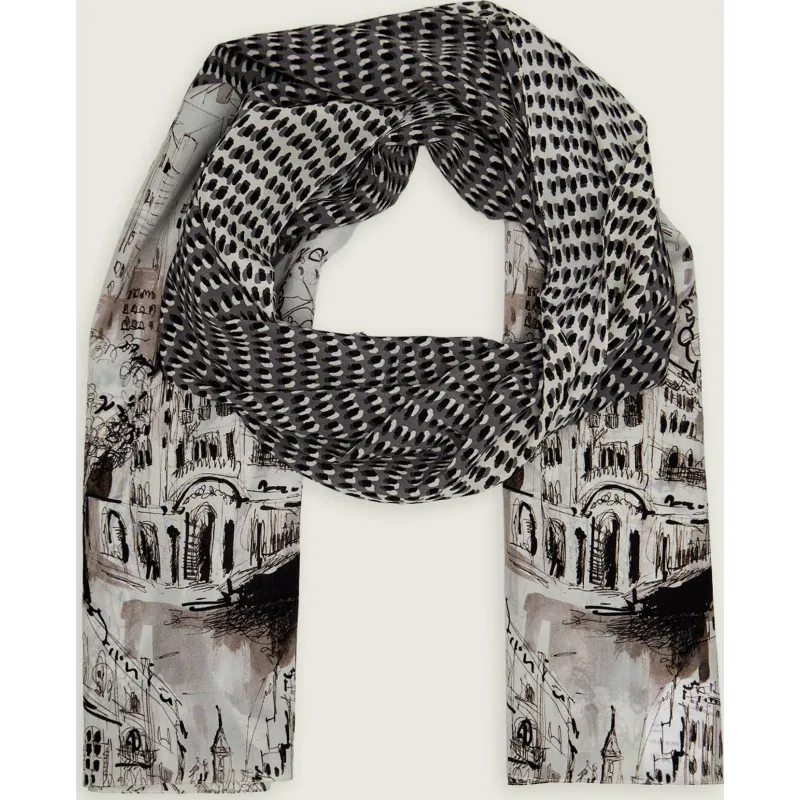 Marc Cain Jedwabny szal