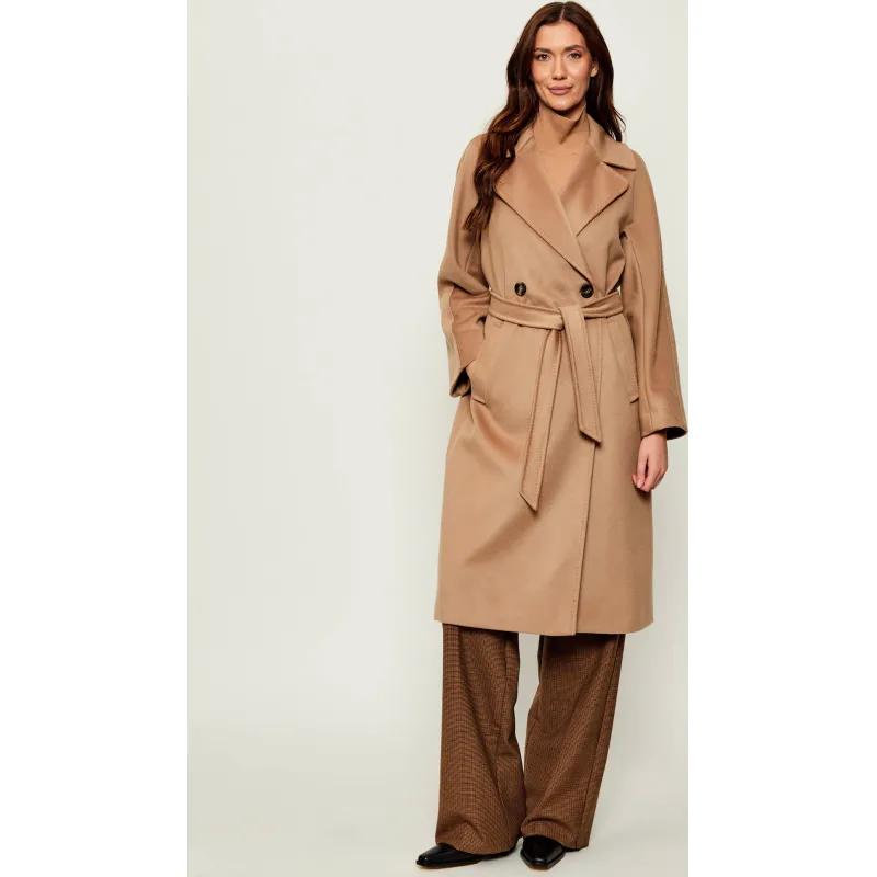 Weekend MaxMara Wełniany płaszcz RESINA