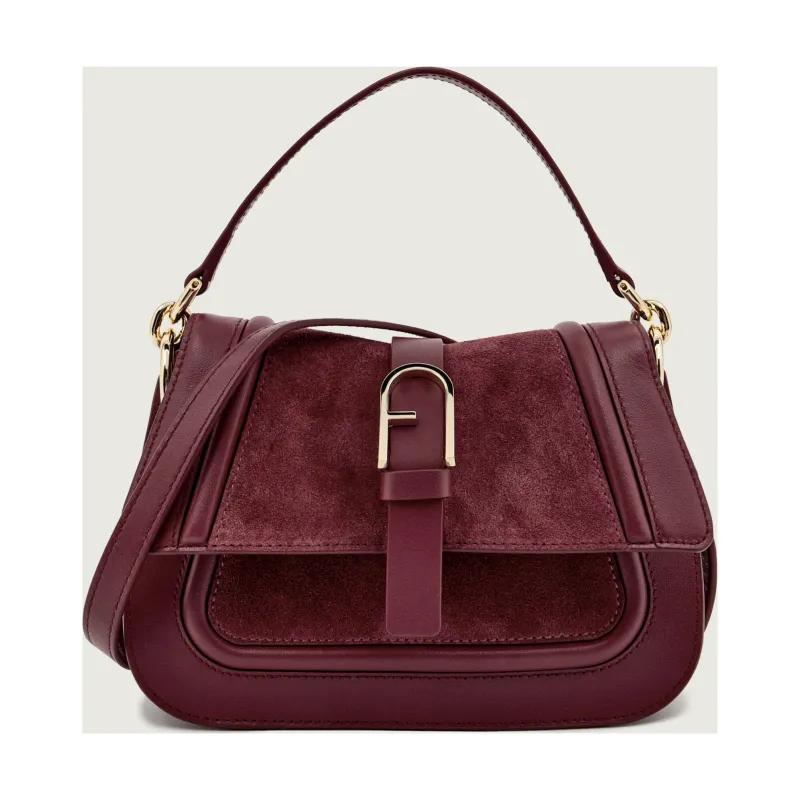 Furla Torebka na ramię FURLA FLOW zamsz