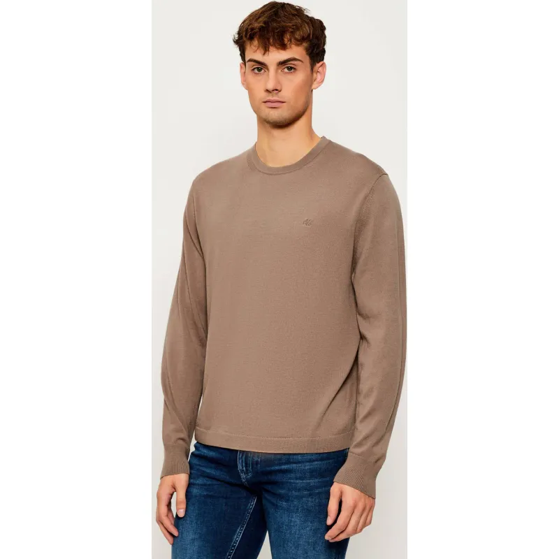 Calvin Klein Wełniany sweter | Regular Fit