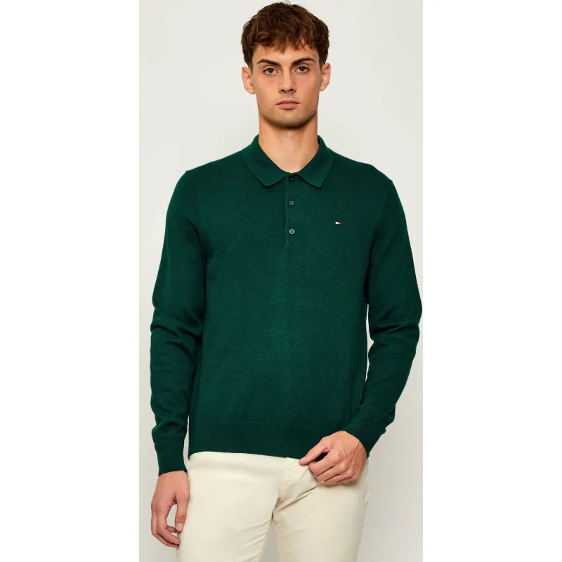 Tommy Hilfiger Polo | Regular Fit | z dodatkiem kaszmiru