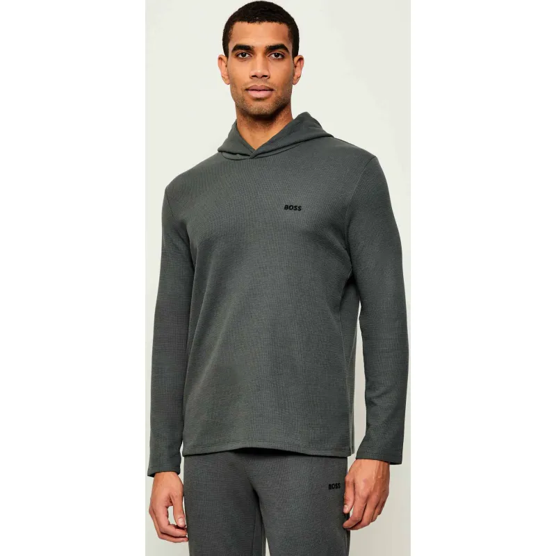 BOSS BLACK Góra od piżamy Waffle Regular Fit