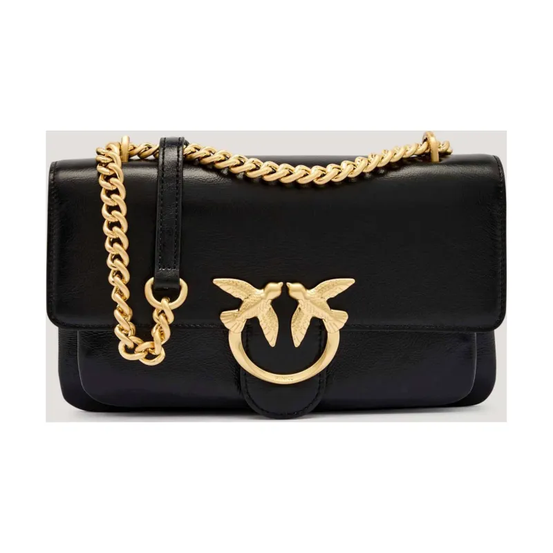 Pinko Skórzana torebka na ramię LOVE ONE SOFT MINI