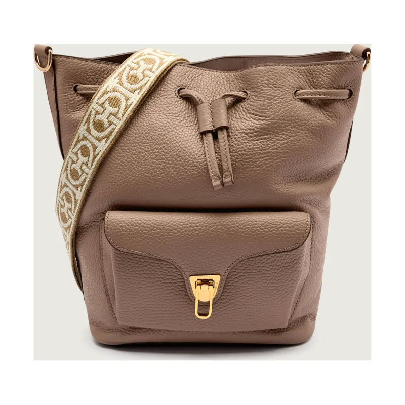 Coccinelle Skórzany worek BEAT