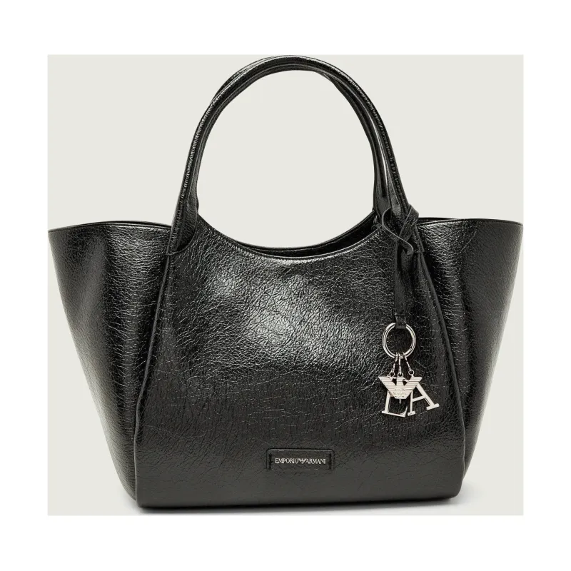 Emporio Armani Skórzana shopperka