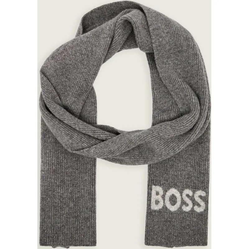 BOSS BLACK Szal Elios | z dodatkiem wełny