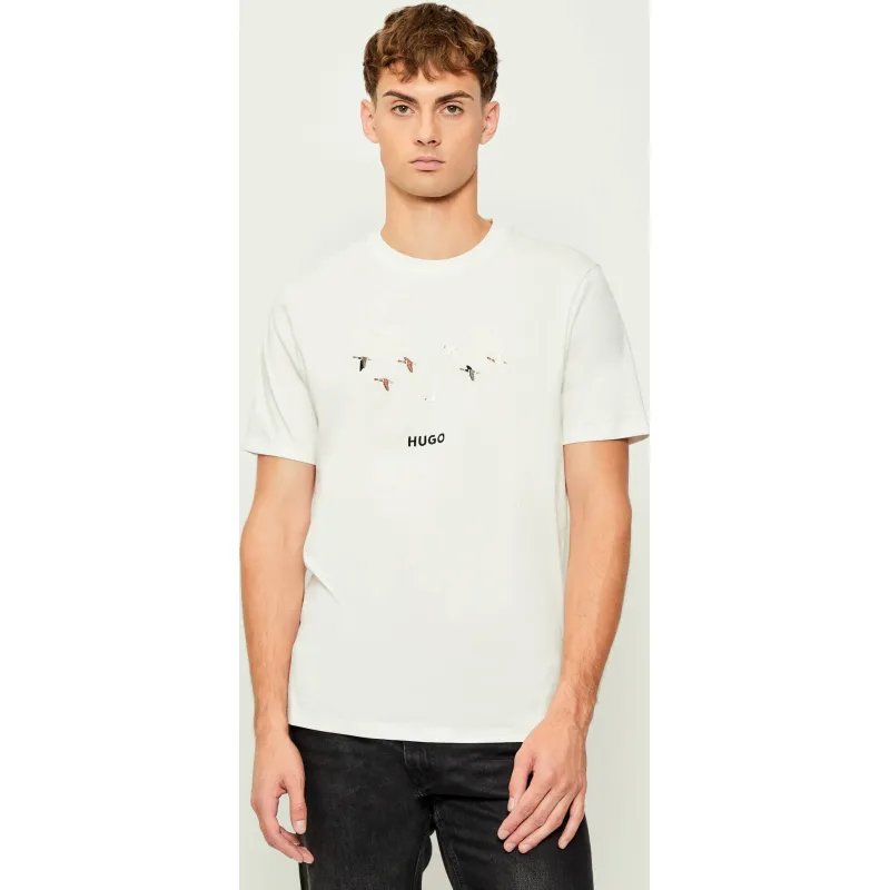 HUGO T-shirt Dugolini Regular Fit