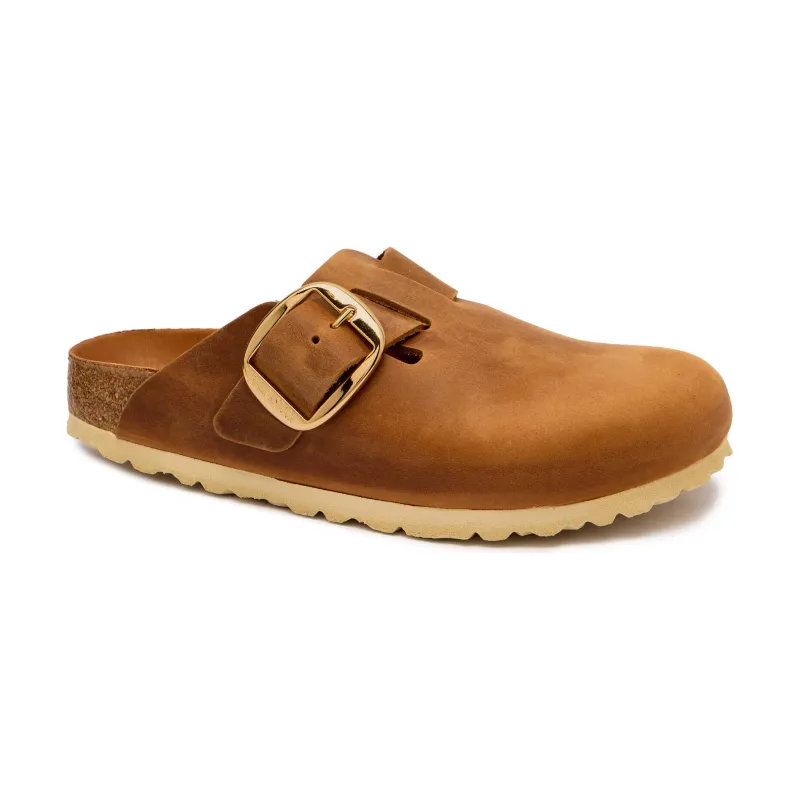 Birkenstock Skórzane mule Boston | narrow fit