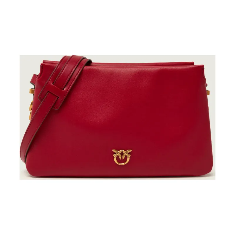 Pinko Skórzana torebka na ramię TRIPLET MINI