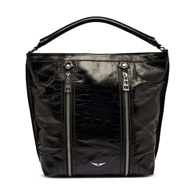 Zadig&Voltaire Skórzana shopperka SUNNY