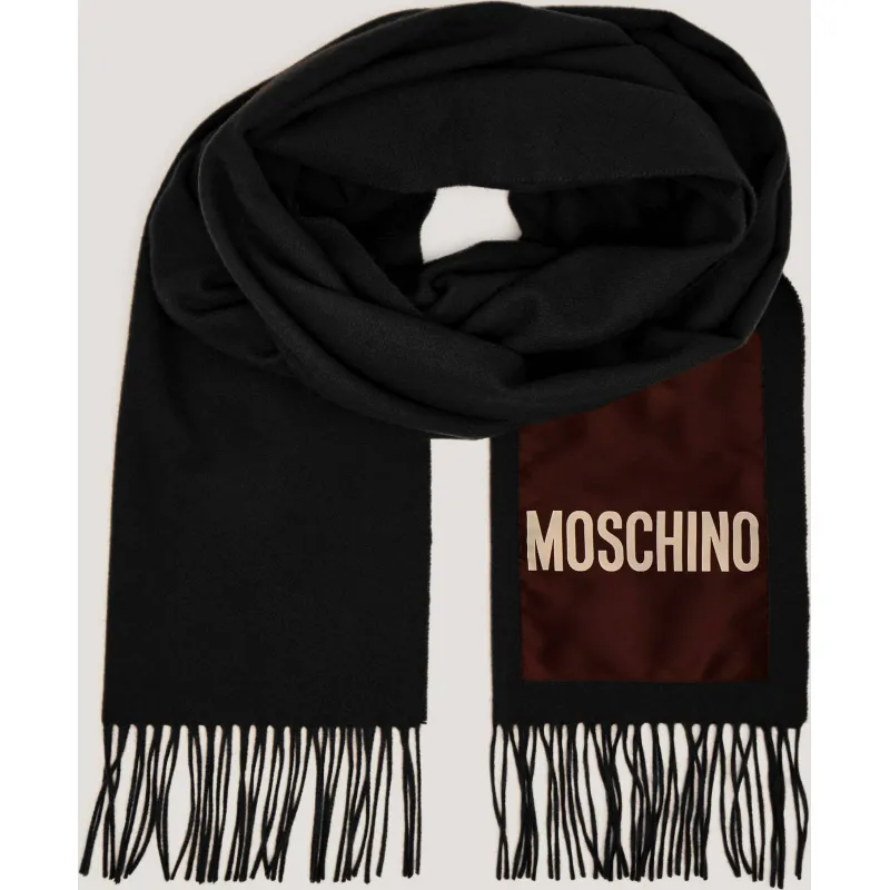 Moschino Wełniany szal
