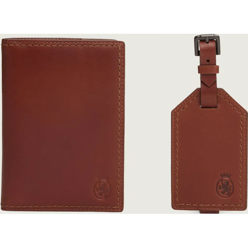 Tommy Hilfiger Skórzane etui na dokumenty