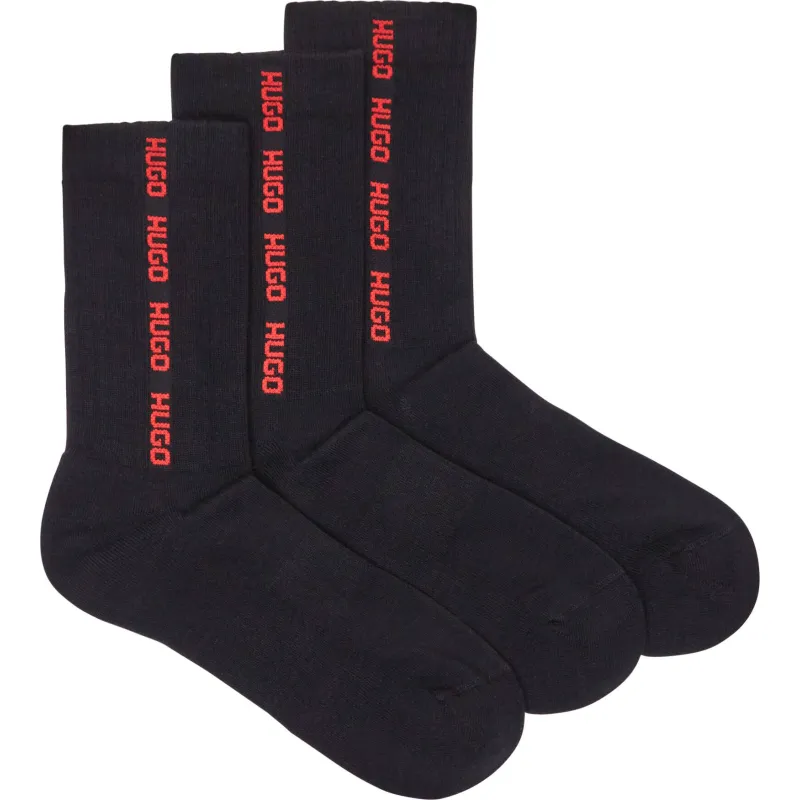 Hugo Bodywear Skarpety 3-pack RIB TAPE MD
