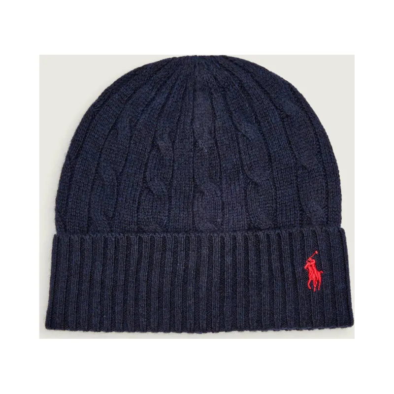 POLO RALPH LAUREN Wełniana czapka | z dodatkiem kaszmiru