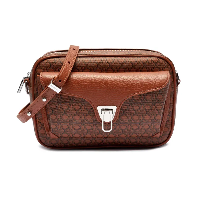 Coccinelle Listonoszka Beat | z dodatkiem skóry