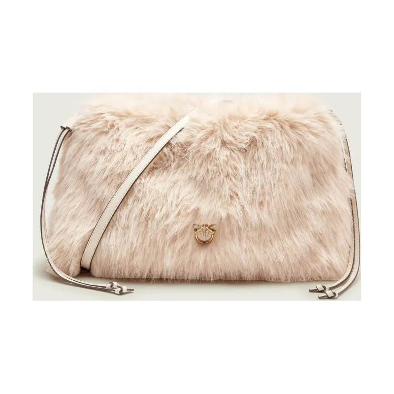 Pinko Torebka na ramię MAXI CLUTCH | z dodatkiem skóry