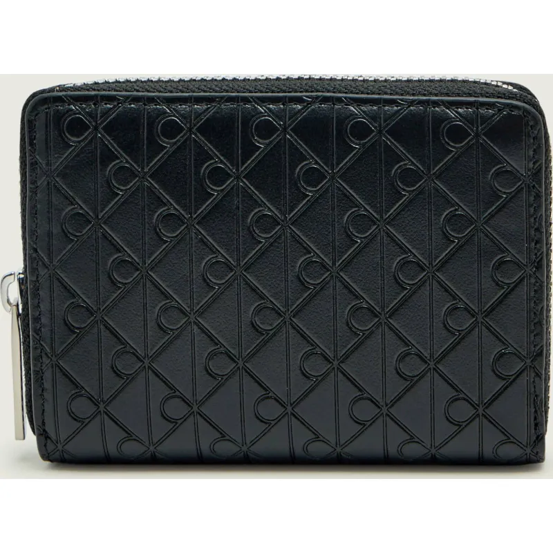 Calvin Klein Skórzany portfel EMBLEM EMBOSS