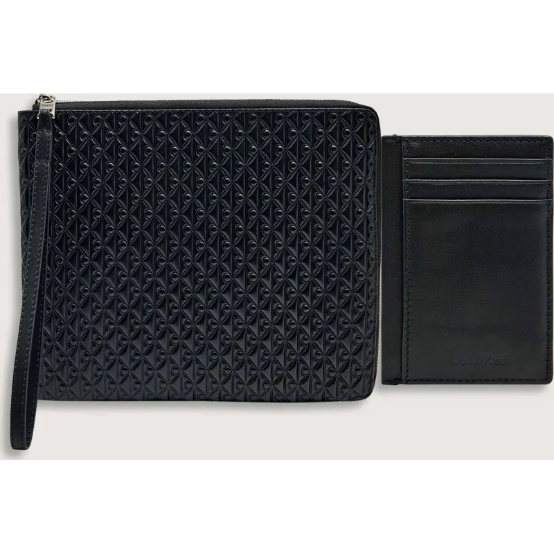 Calvin Klein Skórzane saszetki + etui na karty
