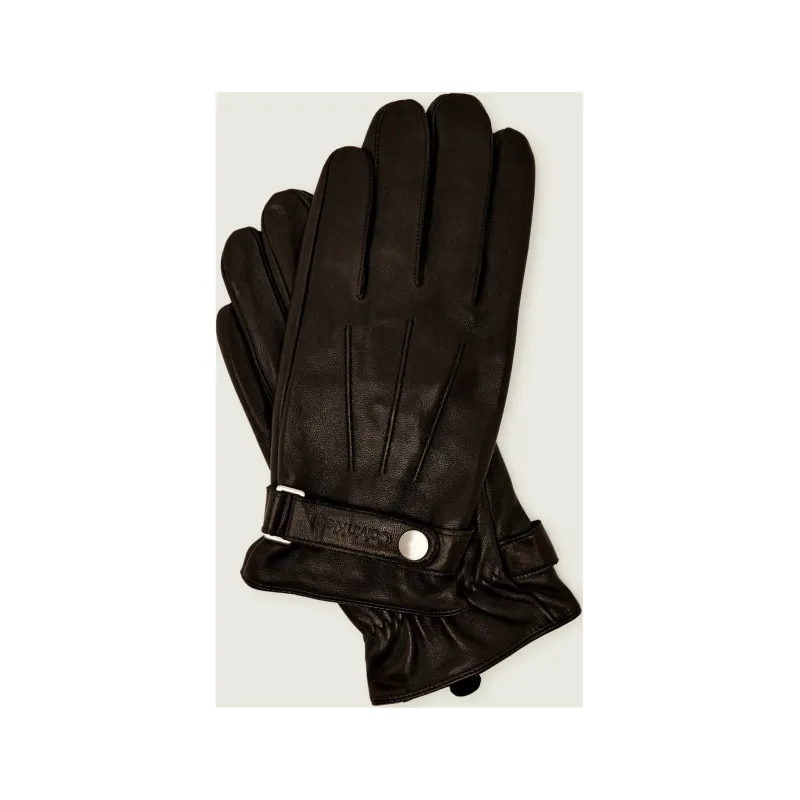 Calvin Klein Skórzane rękawiczki