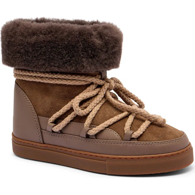 INUIKII Śniegowce CLASSIC HIGH | shearling | skóra