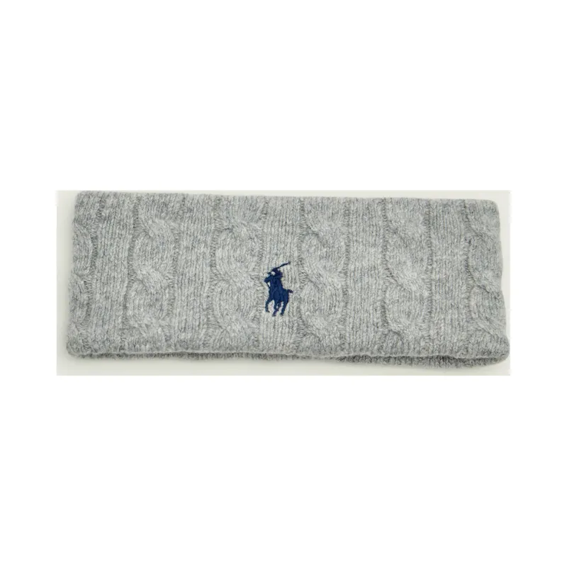 POLO RALPH LAUREN Wełniana opaska | z dodatkiem kaszmiru