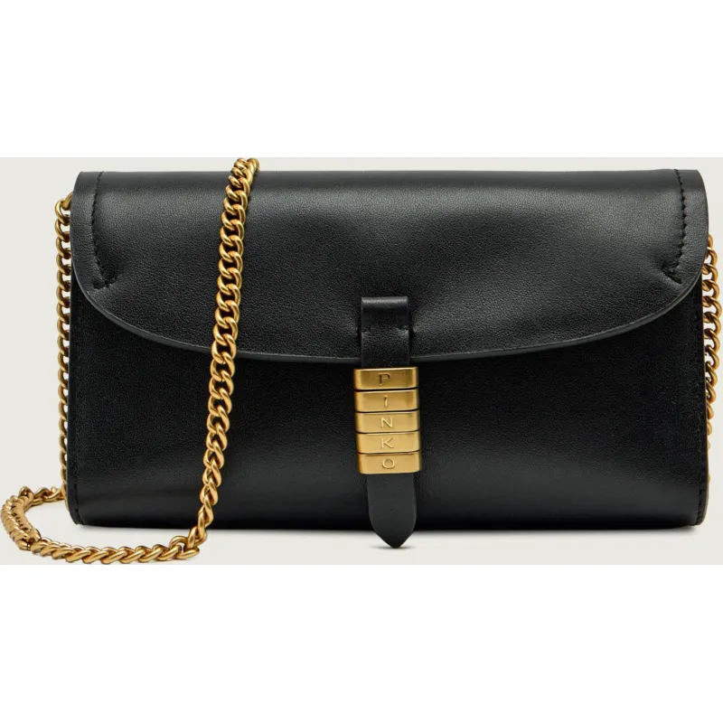 Pinko Skórzana kopertówka/portfel SADDLE