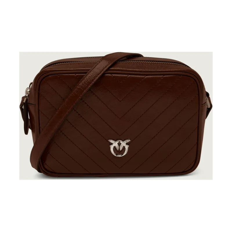 Pinko Skórzana listonoszka CARRIE