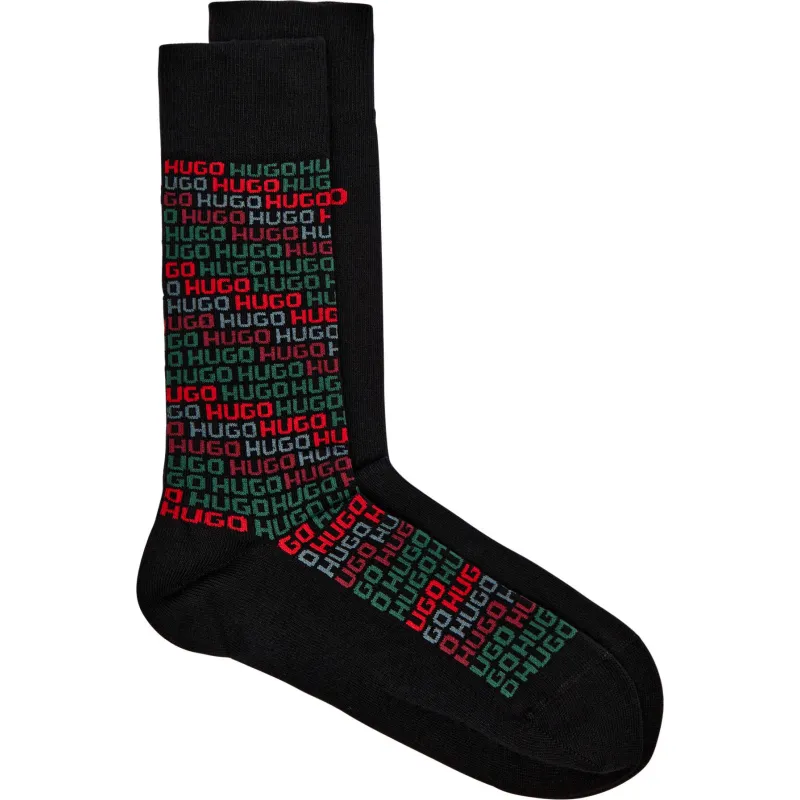 Hugo Bodywear Skarpety 2-pack ALL OVER